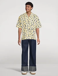 La Chemise Jean Bowling Shirt