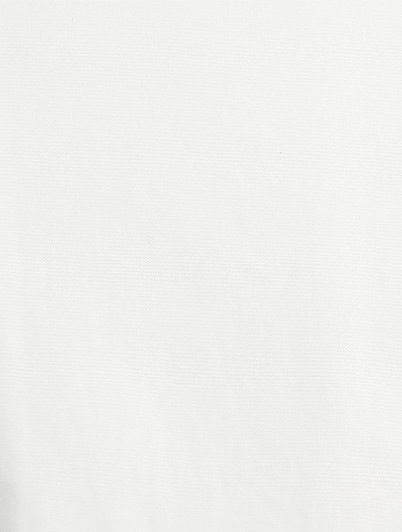 Poplin Strapless Top