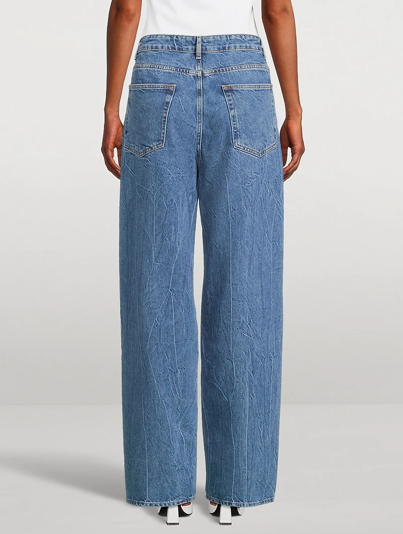 Wide-Leg Jeans