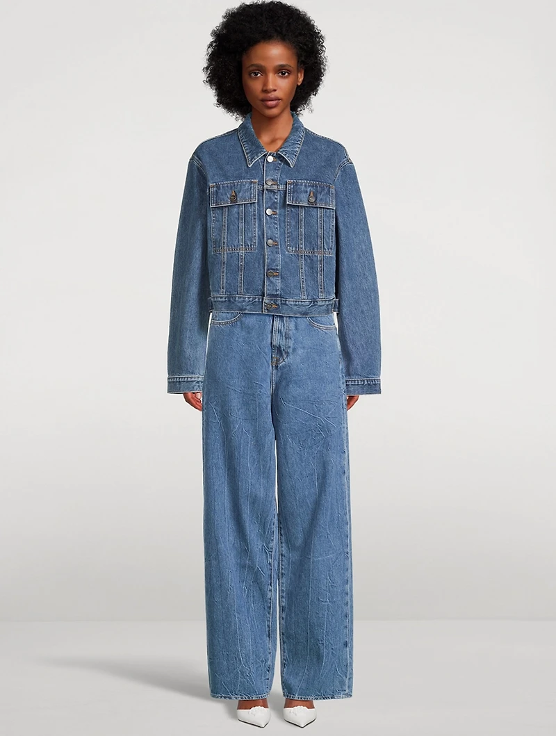 Wide-Leg Jeans