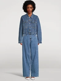 Wide-Leg Jeans