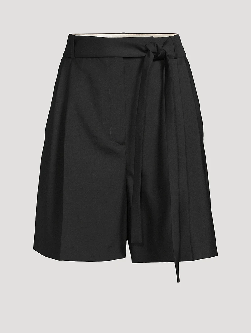 Wool And Mohair Shorts