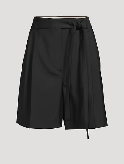 Wool And Mohair Shorts
