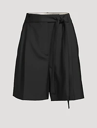 Wool And Mohair Shorts