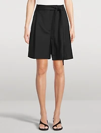 Wool And Mohair Shorts