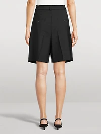 Wool And Mohair Shorts