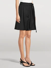 Wool And Mohair Shorts