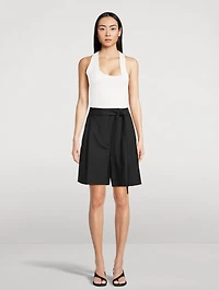 Wool And Mohair Shorts