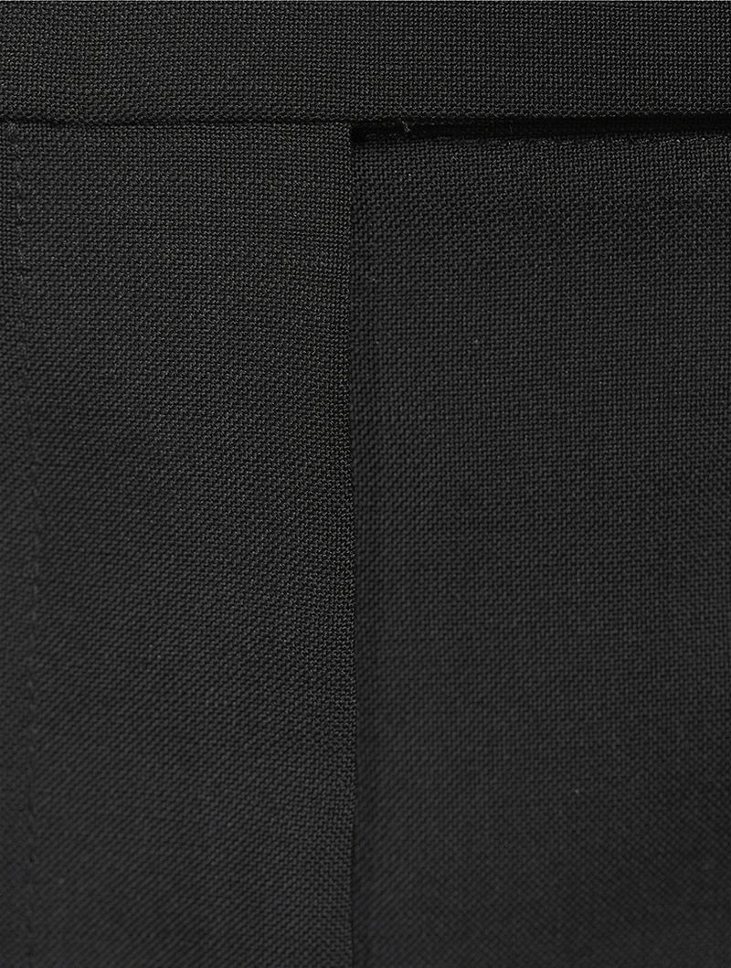 Wool And Mohair Shorts