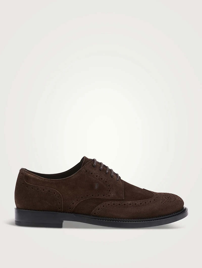 Suede Derby Shoes