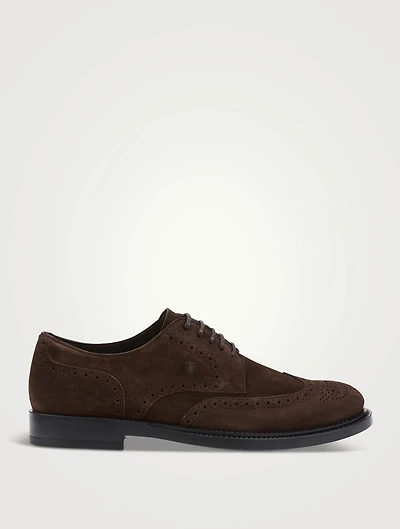 Suede Derby Shoes