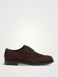 Suede Derby Shoes