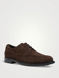 Suede Derby Shoes