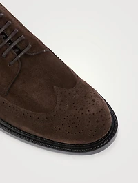 Suede Derby Shoes