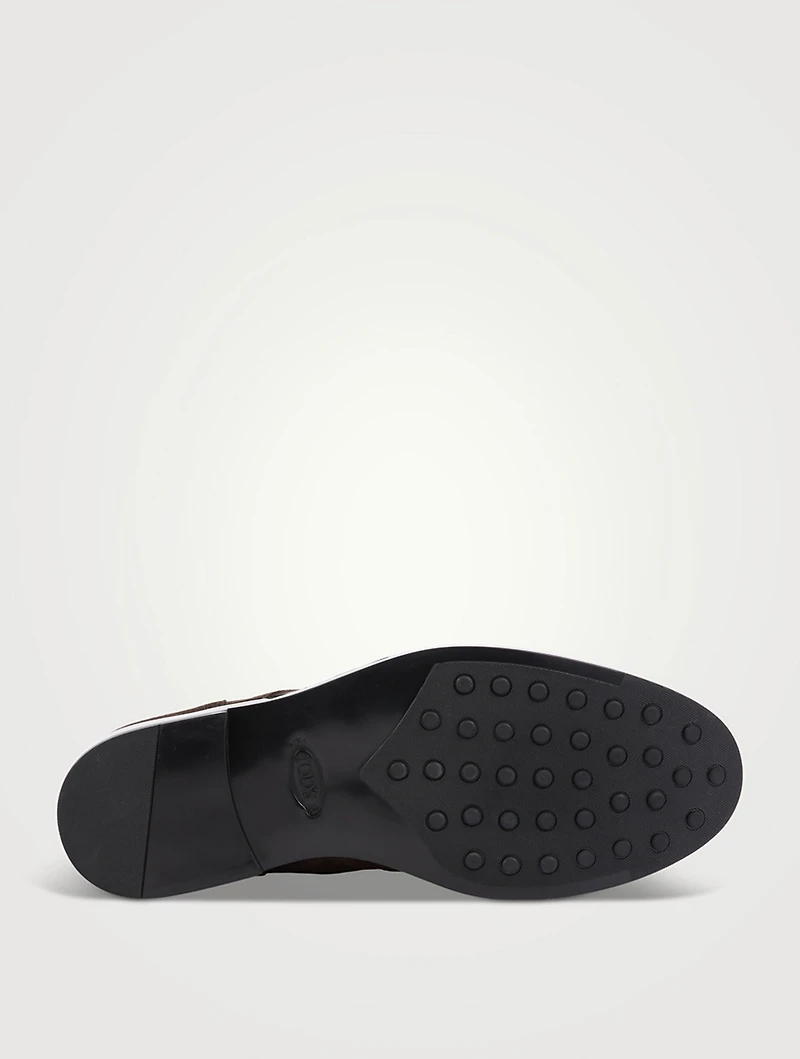 Suede Derby Shoes
