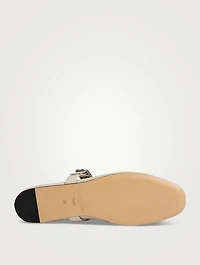 Stella Leather Mary Jane Ballet Flats