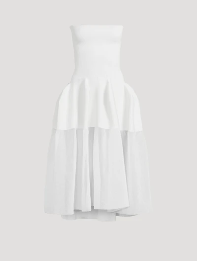 Pottery Glitter Strapless Dress