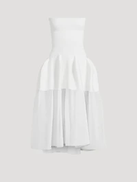 Pottery Glitter Strapless Dress