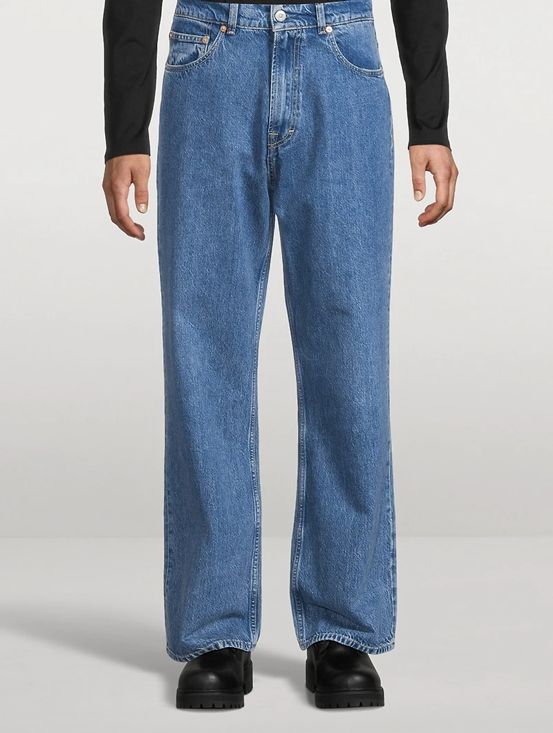 Third Cut Straight-Leg Jeans