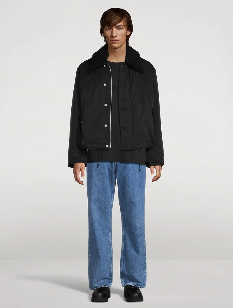 Third Cut Straight-Leg Jeans