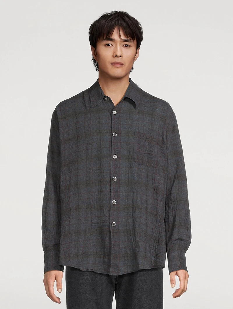 Above Check Shirt