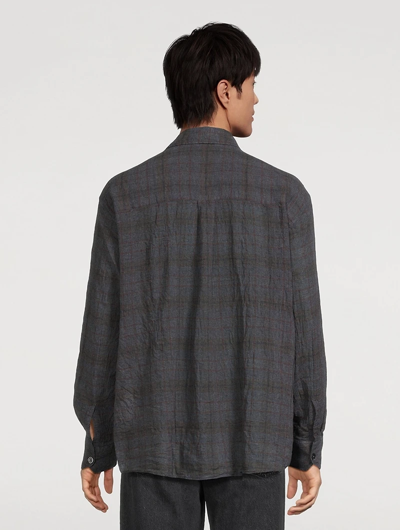 Above Check Shirt