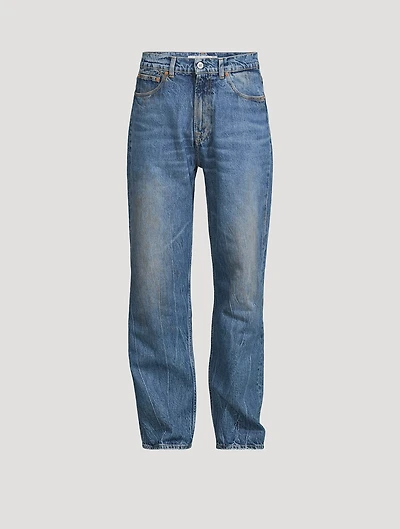 Third Cut Wide-Leg Jeans