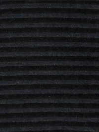 Shrunken Zip Polo Sweater