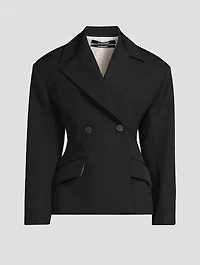 The Norma Double-Breasted Blazer