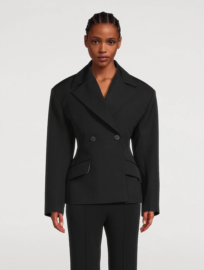 The Norma Double-Breasted Blazer