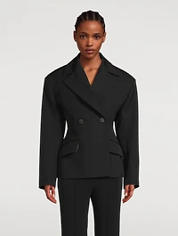 The Norma Double-Breasted Blazer