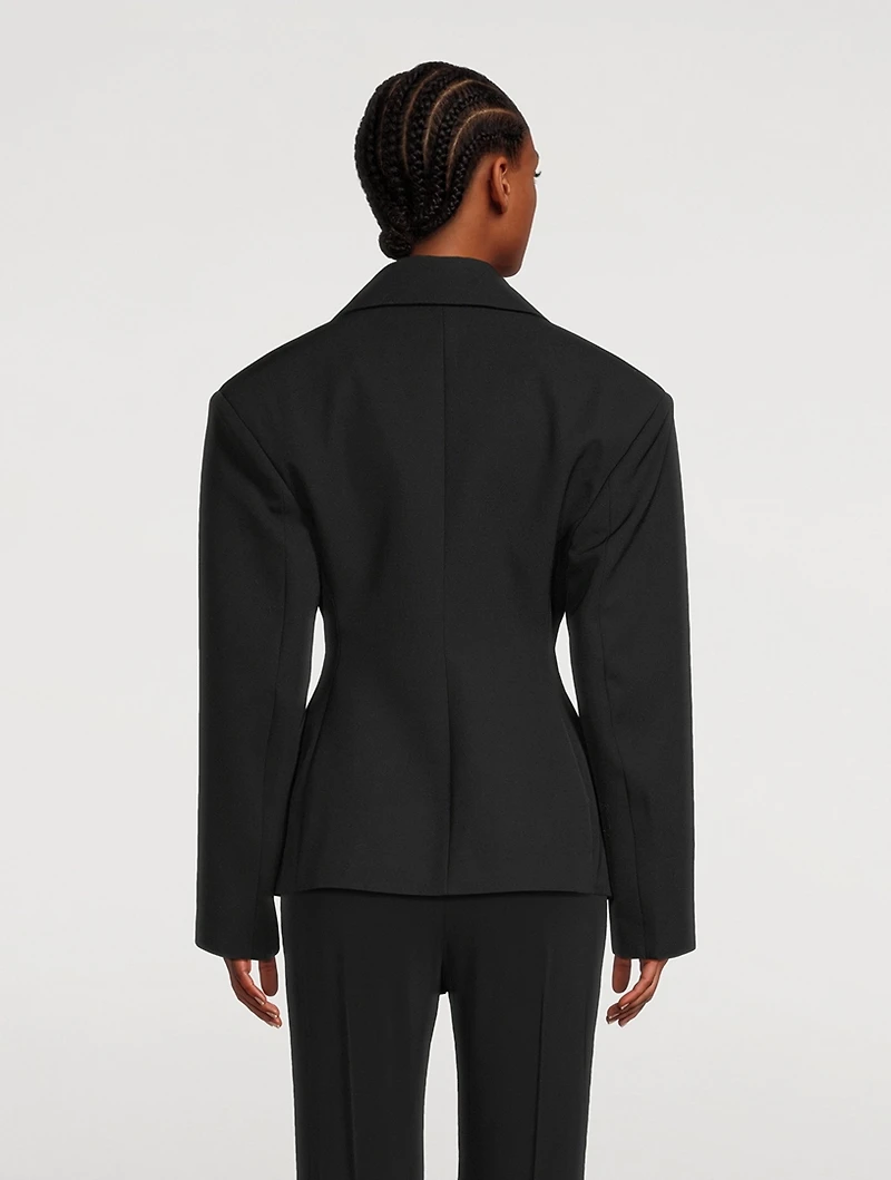 The Norma Double-Breasted Blazer