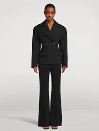 The Norma Double-Breasted Blazer