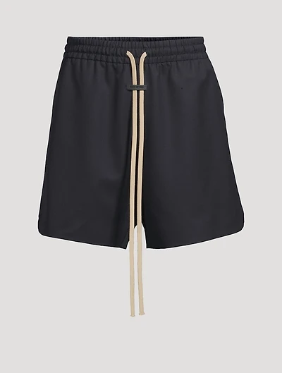 Wool Relaxed Shorts