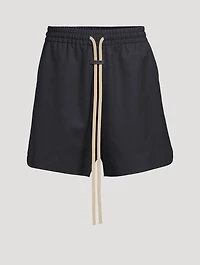 Wool Relaxed Shorts