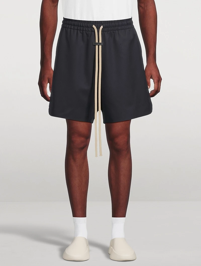 Wool Relaxed Shorts