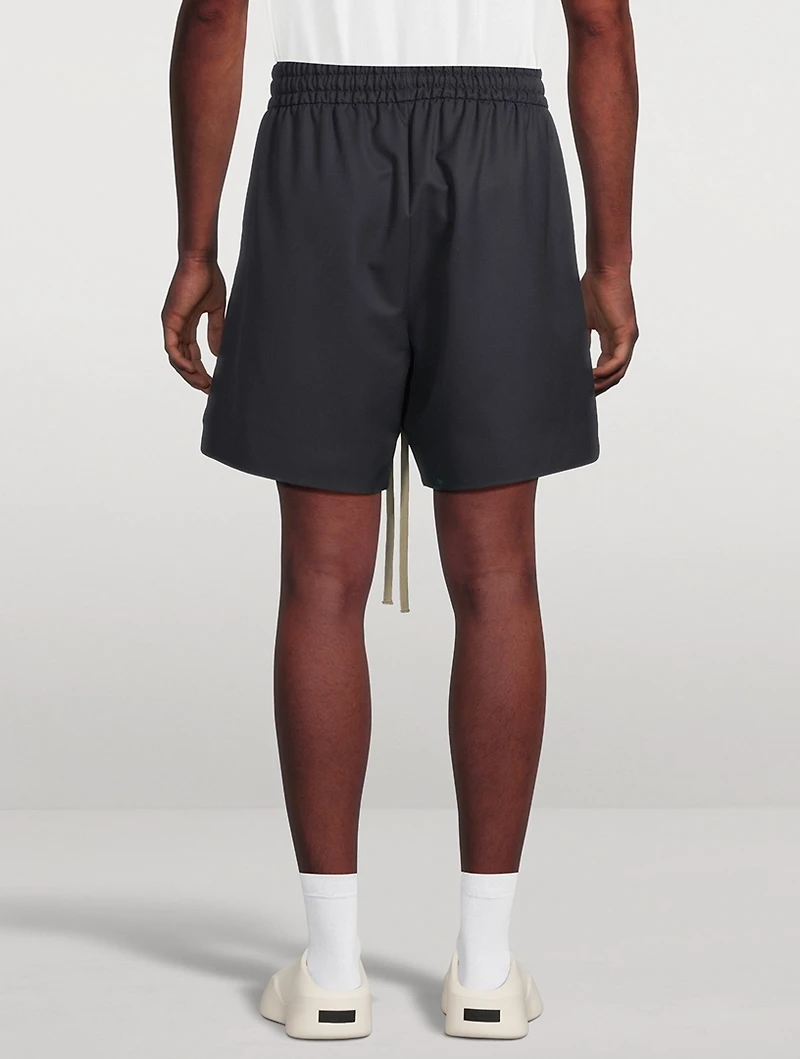 Wool Relaxed Shorts
