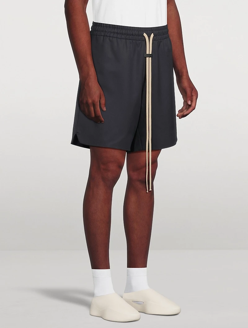 Wool Relaxed Shorts