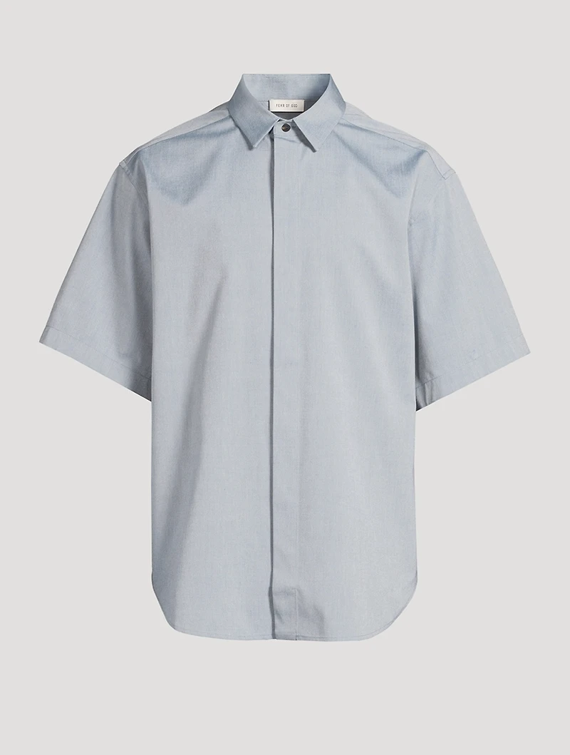 Short-Sleeve Oxford Shirt