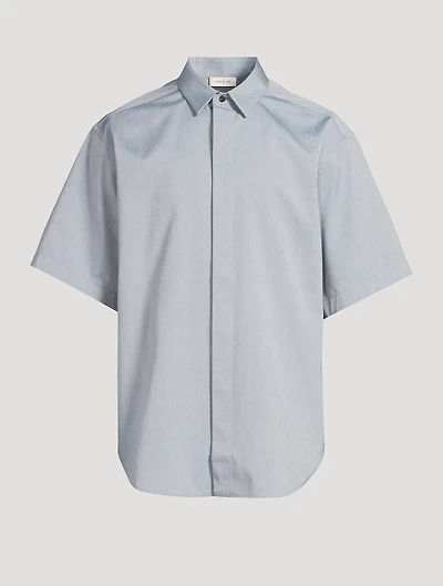 Short-Sleeve Oxford Shirt