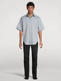 Short-Sleeve Oxford Shirt