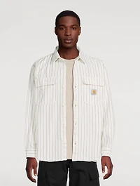 Hendry Striped Shirt Jacket