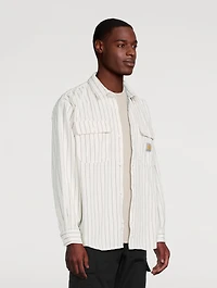 Hendry Striped Shirt Jacket