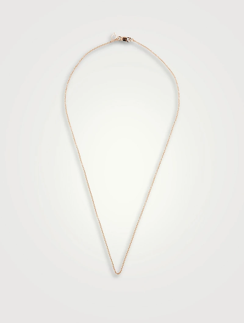 Wulu 16-Inch 18K Rose Gold Chain Necklace