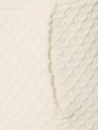 Textured Knit Shorts