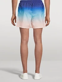 Jacquard Gradient Swim Shorts