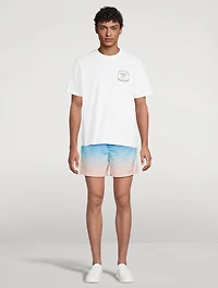 Jacquard Gradient Swim Shorts
