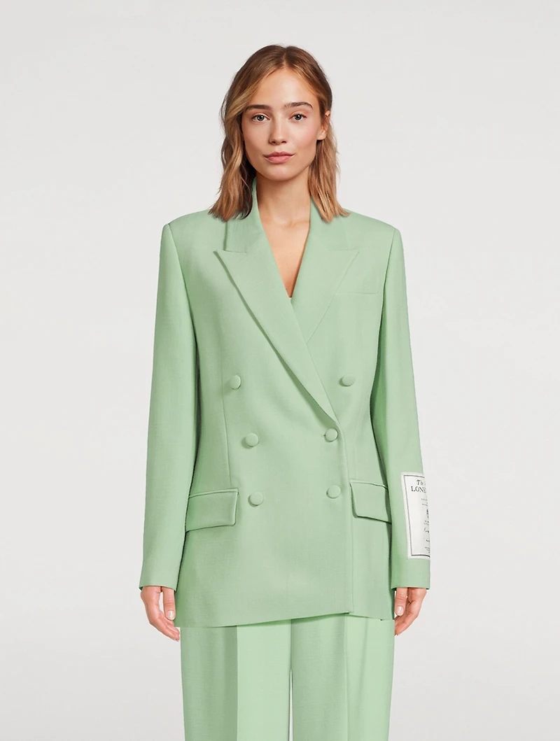 Double-Breasted Blazer