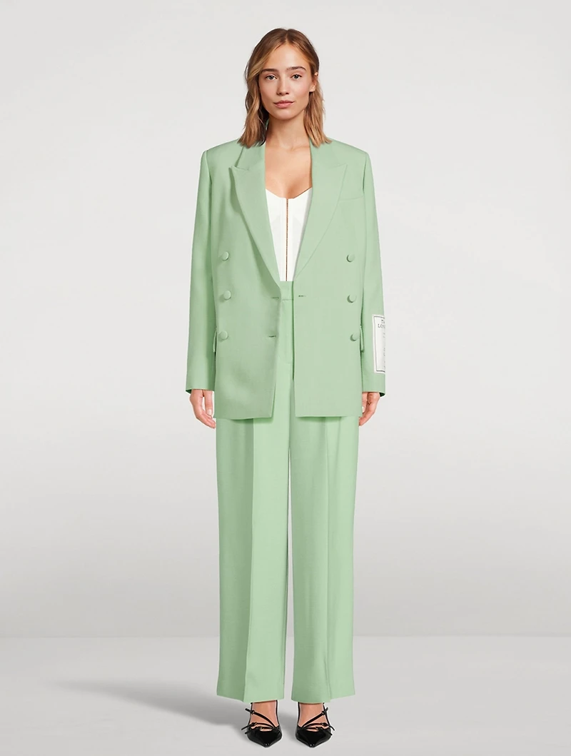 Double-Breasted Blazer