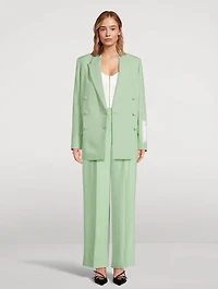 Double-Breasted Blazer